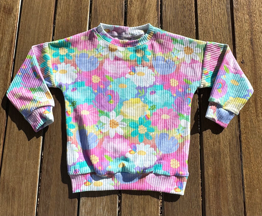 Size 3 Dolman Sweater - Springtime Dreams