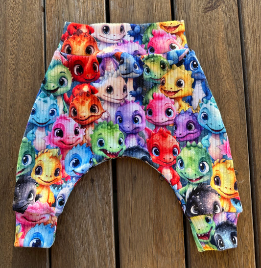 Size 000 Harem Pants - Stacked Dino’s