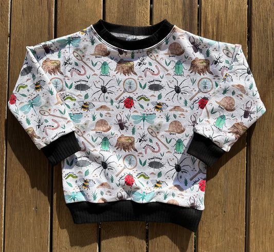 Size 2 Dolman Sweater - Insects